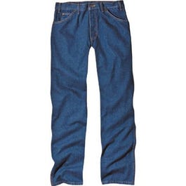 5-Pocket Jeans, Rinsed Denim, Regular Fit, Men's 38 x 34-In.