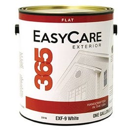 365 Exterior Latex House Paint, Flat, Tintable White, Gallon