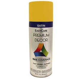 Premium Decor Spray Paint, Goldfish Satin, 12-oz.
