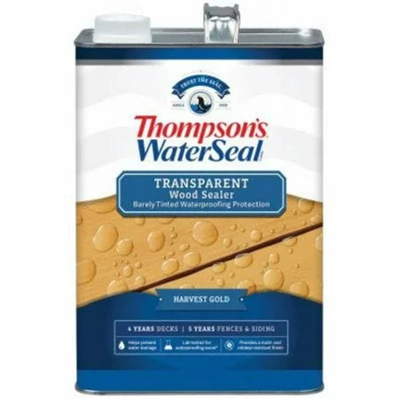 Thompson’s® WaterSeal® Transparent Wood Sealer 1 Gallon Harvest Gold