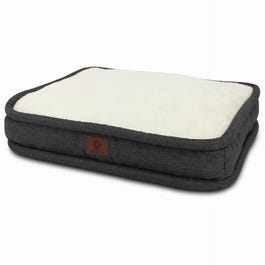 Pet Bed, Memory Foam, 35-In. Round, Assorted Colors