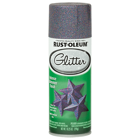 Rust-Oleum® Glitter Spray Paint Multicolor Purple (10.25 Oz, Multicolor Purple)