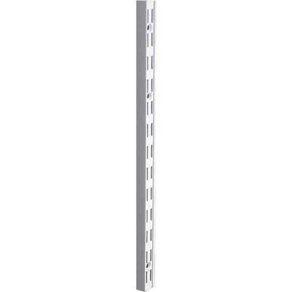 Knape & Vogt 82 Series 39 In. Titanium Steel Heavy-Duty Double-Slot Shelf Standard