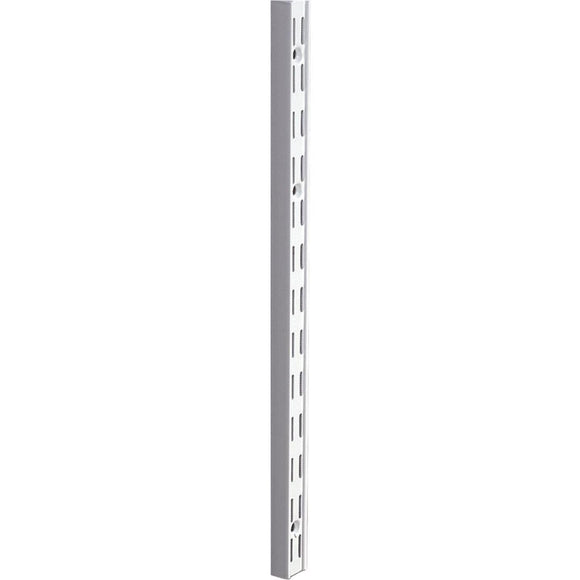 Knape & Vogt 82 Series 63 In. Titanium Steel Heavy-Duty Double-Slot Shelf Standard