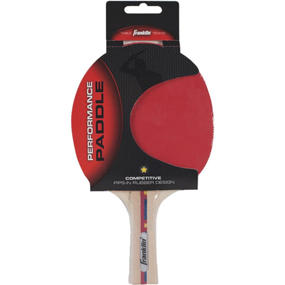 Franklin Flared Handle Rubber Face Table Tennis Paddle