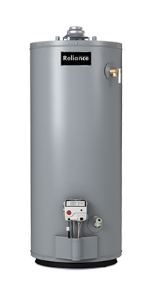 Reliance 40 Gallon Short Propane Gas Water Heater