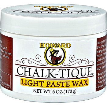 Howard CTPW01 Chalk-Tique Light Paste Wax ~ 6 oz