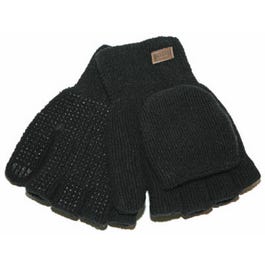 Ragg Wool Glove, Black, Men's Medium