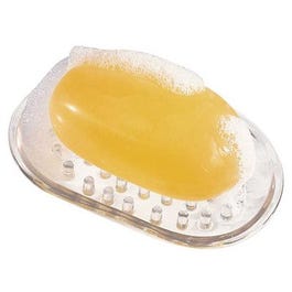 Soap Dish, Clear Plastic