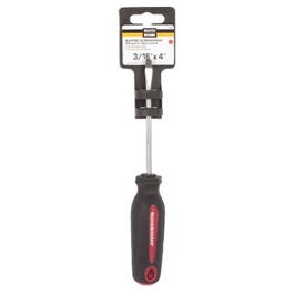 Slotted Screwdriver, 3/16 x 4-In.