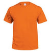 T-Shirt, Short-Sleeve, Safety Orange Cotton, XL