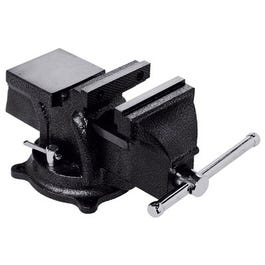 Workshop Bench Vise, Heavy-Duty, 4-In.