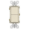 Radiant 2 Single-Pole Switch, 15A, Light Almond