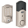 Sense Bluetooth Smart Deadbolt, Satin Nickel With Camelot Trim