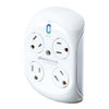 Rotating Surge Protector, White
