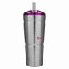 Vacuum Seal Tumbler, Stainless Steel, Purple, 24-oz.