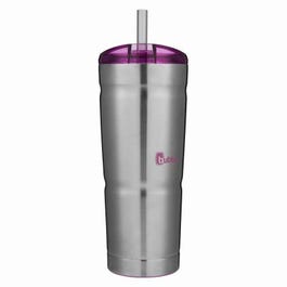 Vacuum Seal Tumbler, Stainless Steel, Purple, 24-oz.