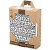 Stoneware Coasters, What Happens In The Garage, 4-Ct.