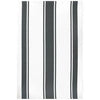 Towel, Stainless Gray Stripe, 100% Cotton, 20 x 30-In.