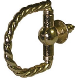 Screw Rings, Braided Brass, 1.25-In., 2-Pk.