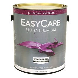 Ultra Premium Exterior Paint, White Pastel, Oil-Based, 1-Gallon