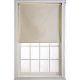 Roller Shade, Cream Vinyl, 55 x 66-In.