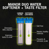 NuvoH2O Home Duo Water Softener + Taste Filter System