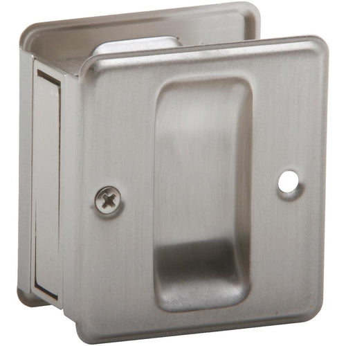 Schlage Passage Satin Nickel Pocket Door Pull