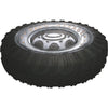 Robert Allen Home & Garden Black 18 In. x 30 In. Rubber Tire Door Mat