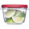 Rubbermaid Easy Find Lids 2 C. Clear Round Food Storage Container