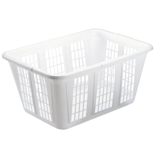 Rubbermaid White Smooth Laundry Basket