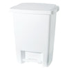 Rubbermaid 33 Qt. White Step-On Wastebasket