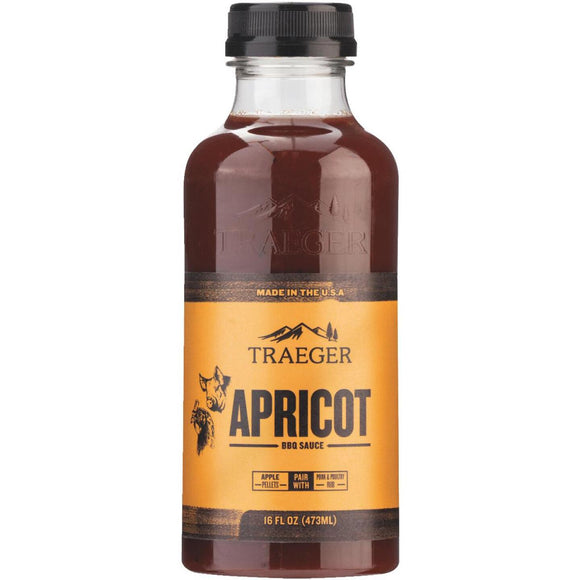 Traeger 16 Oz. Apricot Flavor Beef, Poultry & Pork Barbeque Sauce