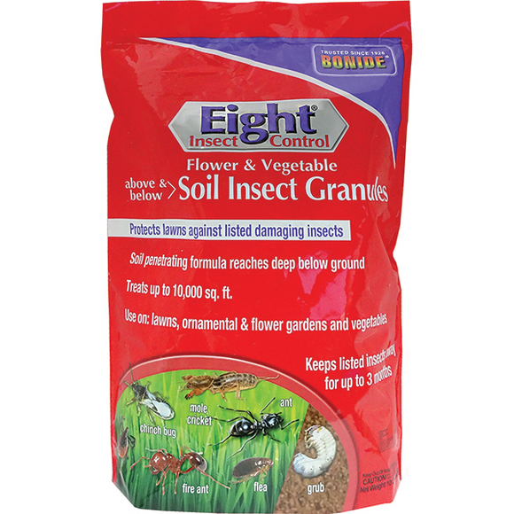 Bonide Eight Flower & Vegetable Soil Insect Granules