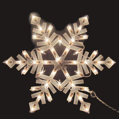 J Hofert 18 In. Incandescent Lighted Snowflake
