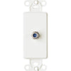 Leviton Decora White Coaxial Coax Jack
