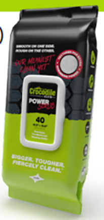 CROCODILE CLOTH POWER SCRUB WT 40CT