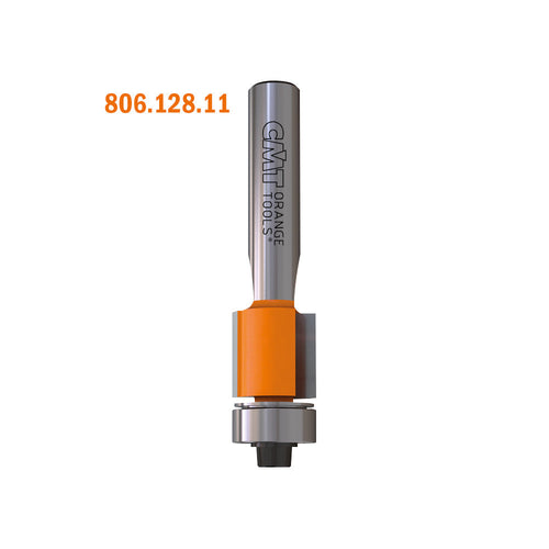 CMT 806.127.11 Flush Trim Bit 1/4-inch Shank 1-inch Cutting Length Carbide-Tipped