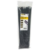 Screw Mount Cable Tie, UV Black, 15-In., 100-Pk.