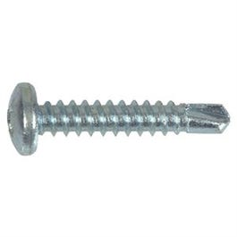 Sheet Metal Screws, Pan Head Phillips, Zinc Coated, 3/4-In. x #8, 1-Lb.