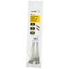 Wide Cable Tie, Stainless Steel, 8-In., 5-Pk.