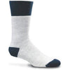 Work Socks, Gray & Navy, Men's Medium