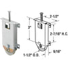Prime-Line Bypass Plastic Mirror Door Roller with Steel Housing