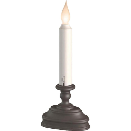 Xodus Standard 4.5 In. W. x 7.5 In. H. x 2 In. D. Aged Bronze LED Battery Operated Candle