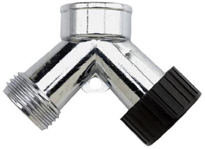 Green Thumb 2-Way Garden Hose Y Connector