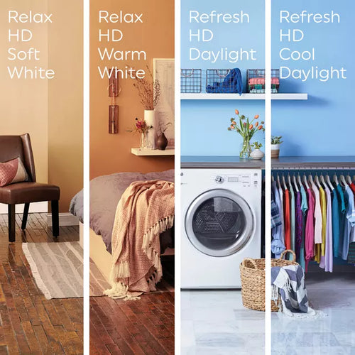 GE Relax HD PAR30 LED Light Bulbs, Outdoor Floodlight Bulbs, 75 Watt Replacement, Soft White (2 Pack)