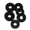 Lasco Flat Bibb Washer Black Neoprene Rubber