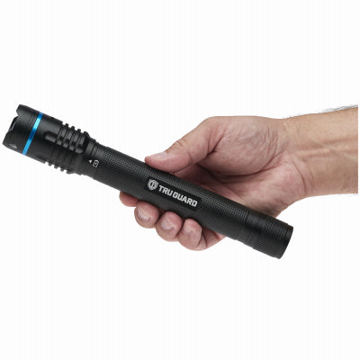 TruGuard Rechargeable Tactical Flashlight, 2000 Lumen