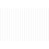 Hillman Corrugated Plastic Blank White Sign with Holder (20 x 24)