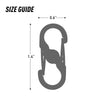 Nite Ize S-Biner® MicroLock® Aluminum